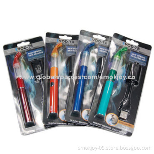 Smokjoy super vapor electronic cigarette Evod T8 in SAX shape